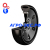 Колесо в сборе 019812.03 350x90/L/71S/MB/C2/20X44/RAL9005 (OTICO)