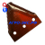 54340 Сегмент с грубой насечкой для CNH (Schumacher)