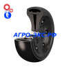 Колесо в сборе 008341.03 300x100/L/60S/PB/C2/16X44/RAL9005 (OTICO)