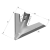 Лапа (410 мм) КРГ 3,6 (лист 10 мм) Лапа (410 мм) КРГ 3,6 (лист 10 мм)
