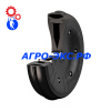 Колесо в сборе 019031 330x75/LRB/71S/PB/C2/16X44/RAL9005 (OTICO)